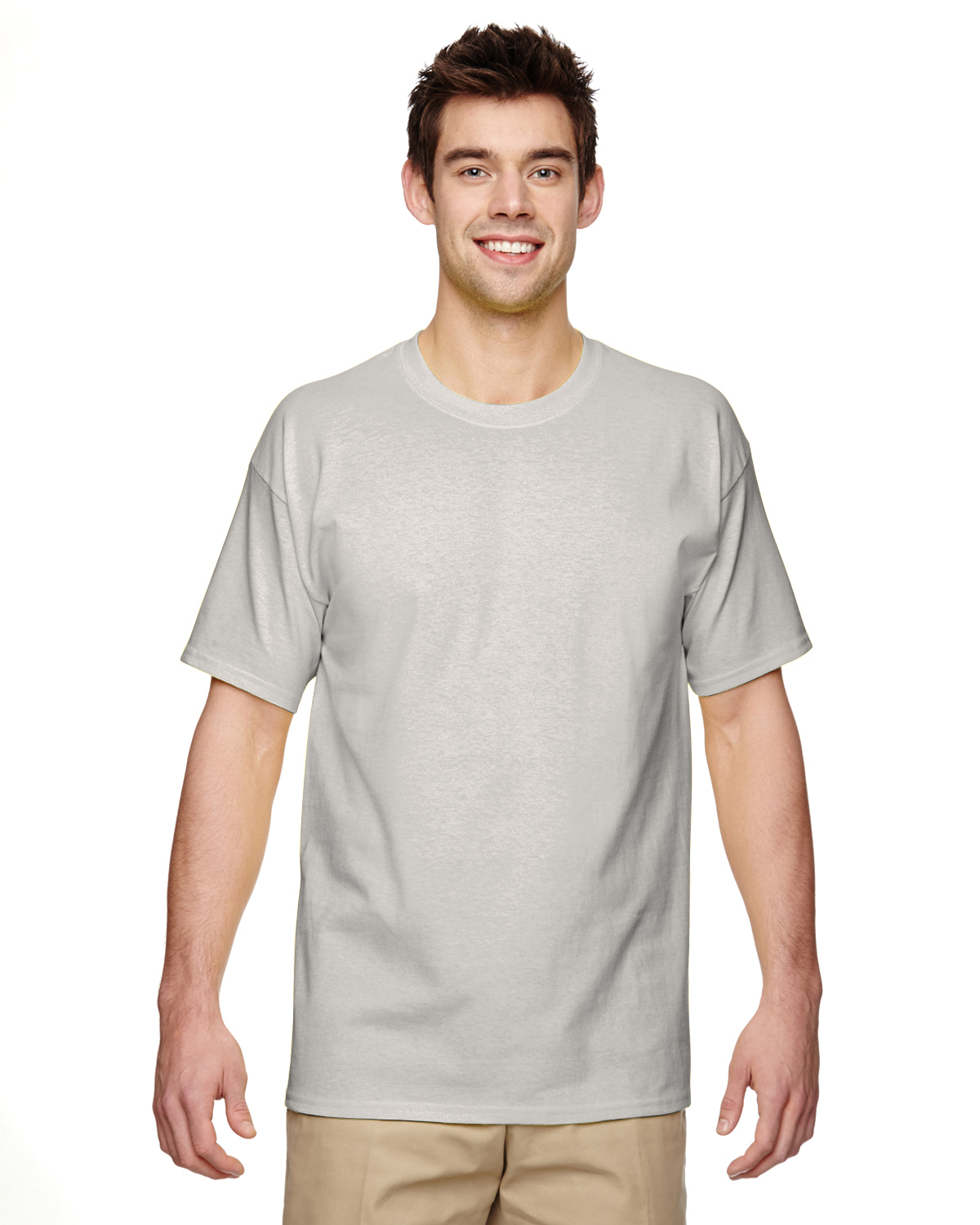 Gildan Adult Heavy Cotton T-Shirt Ice Grey 3XL Gildan Adult Heavy Cotton T-Shirt Ice Grey 3XL